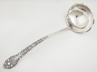 Appraisal: Sterling Punch Ladle th c by Gorham in the Sterling