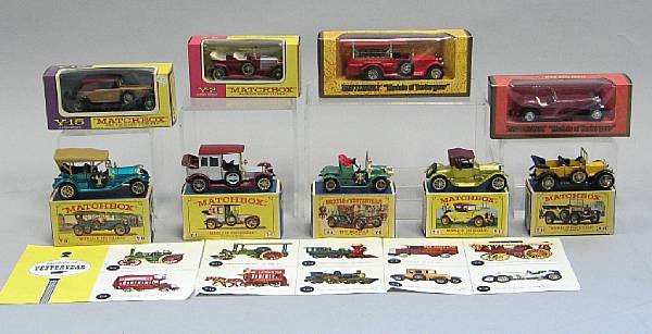 Appraisal: Boxed lot of Matchbox Models of Yesteryear Lesney Boxed Matchbox