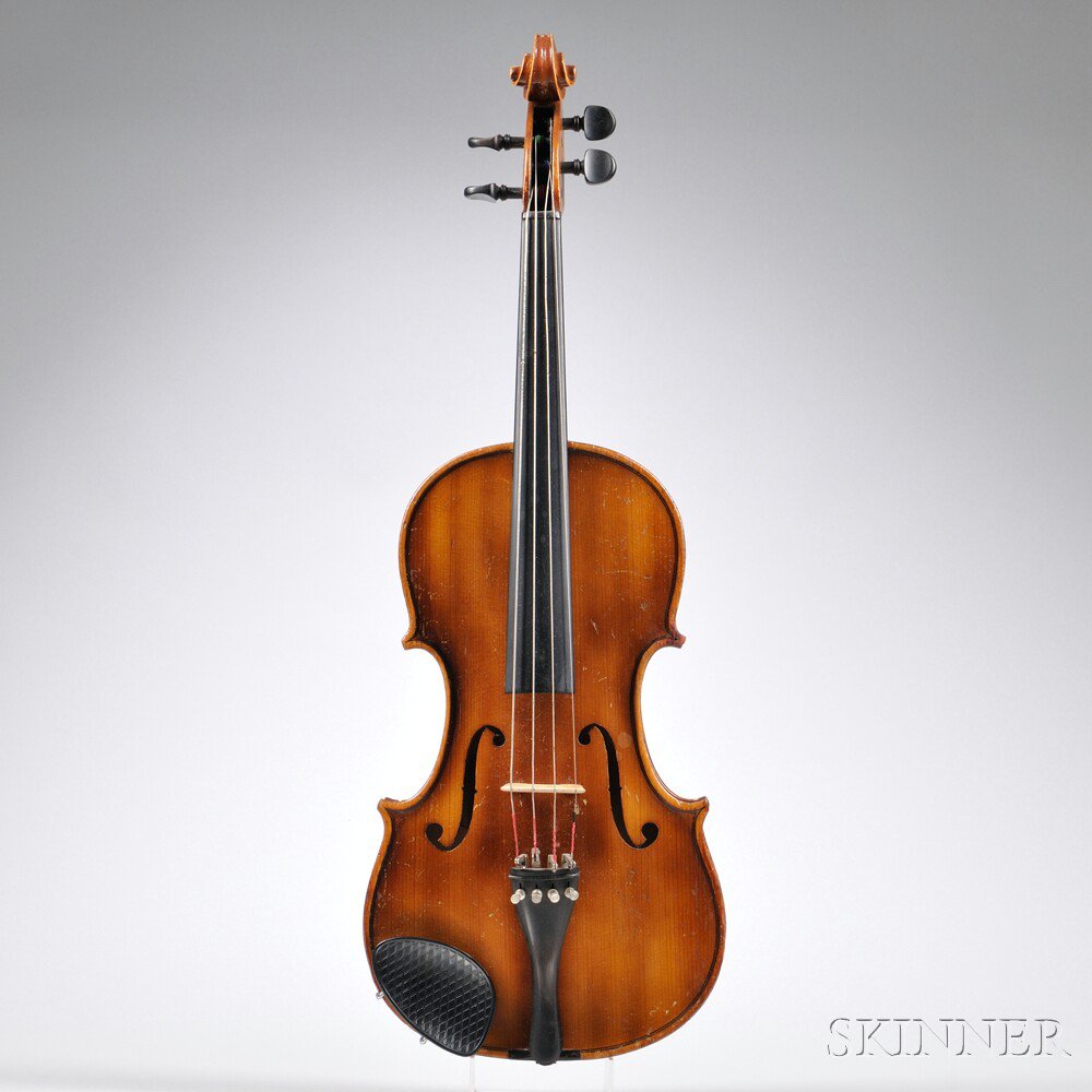 Appraisal: Student Viola labeled ANTON SCHUSTER length of back cm in