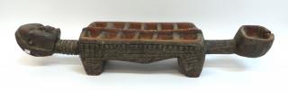 Appraisal: African Carved Wood Mancala Board African Carved Wood Mancala Board