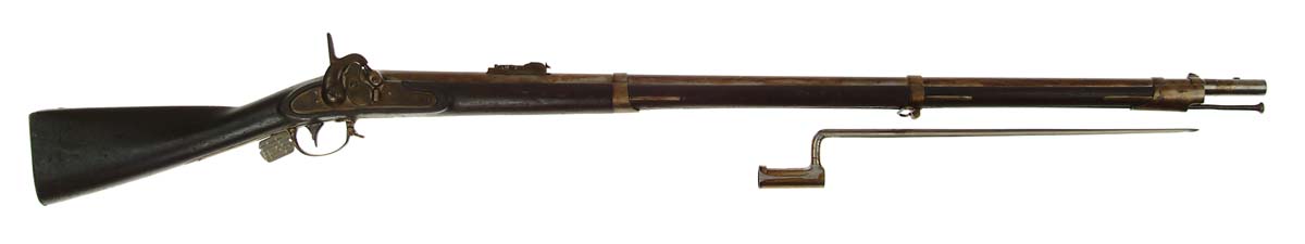 Appraisal: REMINGTON MODEL CONVERSION OF A FLINTLOCK MUSKET W BAYONET NSN