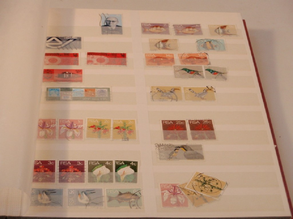 Appraisal: An album containing South African stamps from to the 's