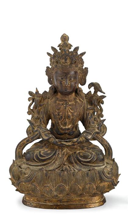 Appraisal: Chinese bronze Buddhaming dynasty