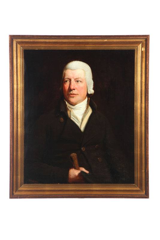 Appraisal: PORTRAIT OF A GENTLEMAN ENGLISH SCHOOL LATE TH-EARLY TH CENTURY