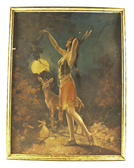 Appraisal: Charles Mark Relyea - New York Indian Maiden with Fawn