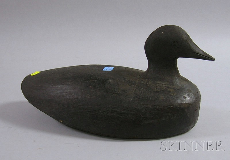 Appraisal: Carved and Painted Wooden Duck Decoy