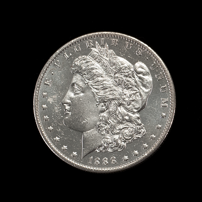 Appraisal: -O U S MORGAN SILVER DOLLAR