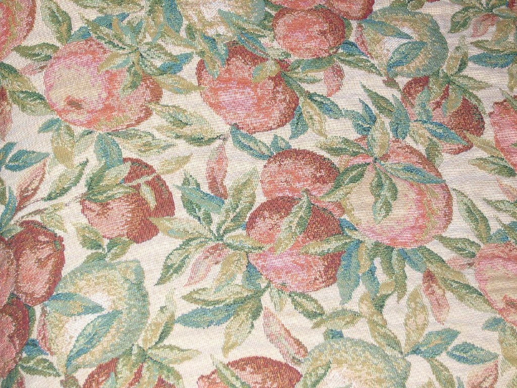 Appraisal: A pair of large tapestry style curtains