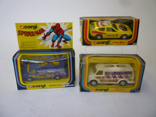 Appraisal: Lotus Elite Spidervan and Vanatic U S Customs van boxed