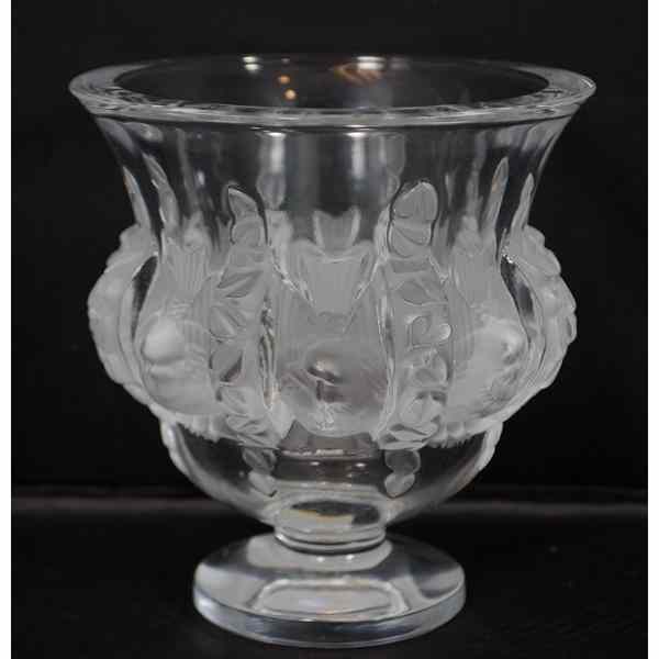 Appraisal: Lalique Dampierre Vase Glass th century signed Lalique France on