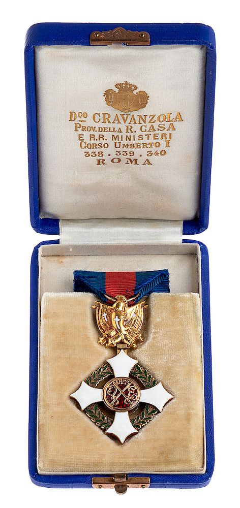 Appraisal: MILITARY ORDER OF SAVOY GOLD OFFICER MILITARY ORDER OF SAVOY