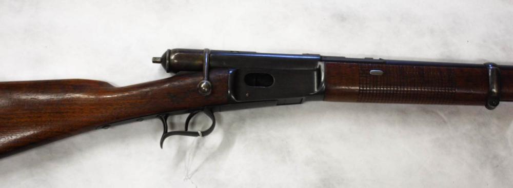 Appraisal: SPORTERIZED SWISS MODEL VETTERLI BOLT ACTION RIFLE manufactured by SOC