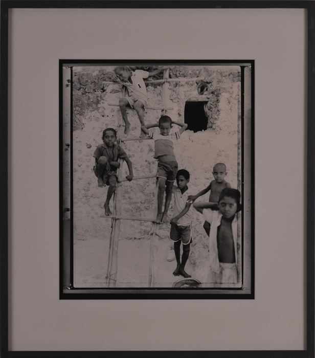 Appraisal: FAZAL SHEIKH b ZUBIR'S HOUSE PATE KENYA Toned gelatin silver