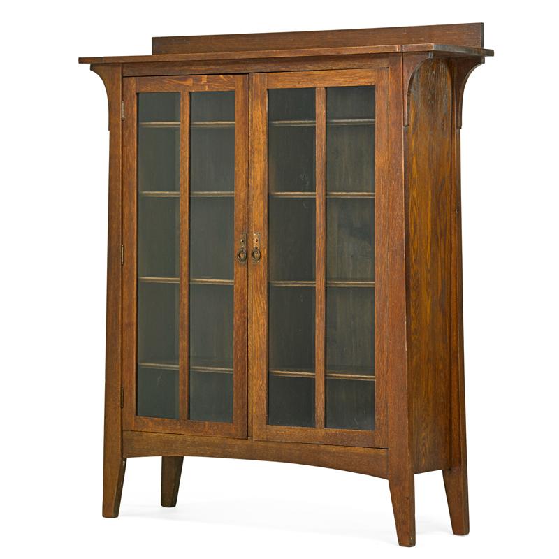 Appraisal: LIMBERT Double-door bookcase LIMBERT Double-door bookcase Grand Rapids MI ca