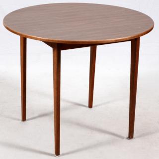 Appraisal: JENS RISOM DANISH MODERN TEAKWOOD TABLE JENS RISOM DANISH MODERN