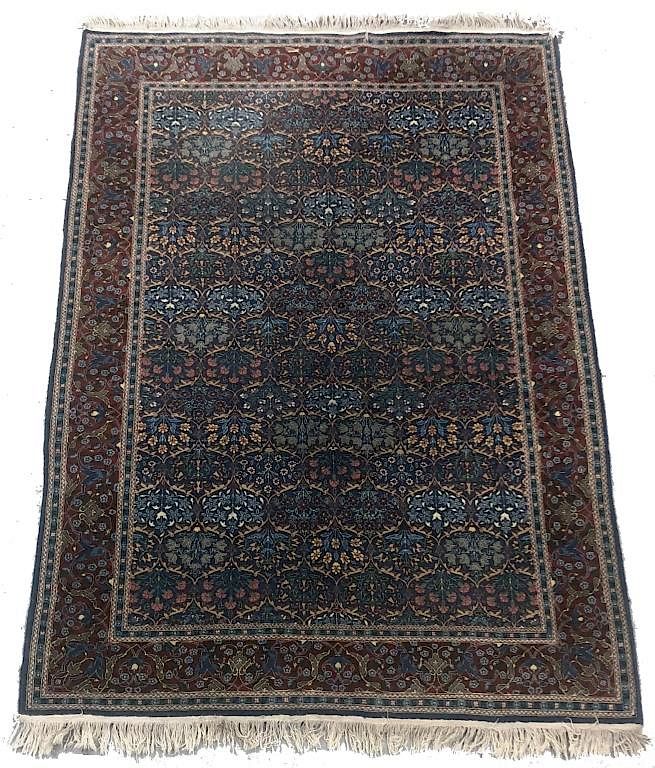 Appraisal: Fine Contemporary Handmade Turkish Hereke Rug Fine contemporary handmade Turkish