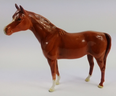 Appraisal: Beswick Chestnut Arab horse