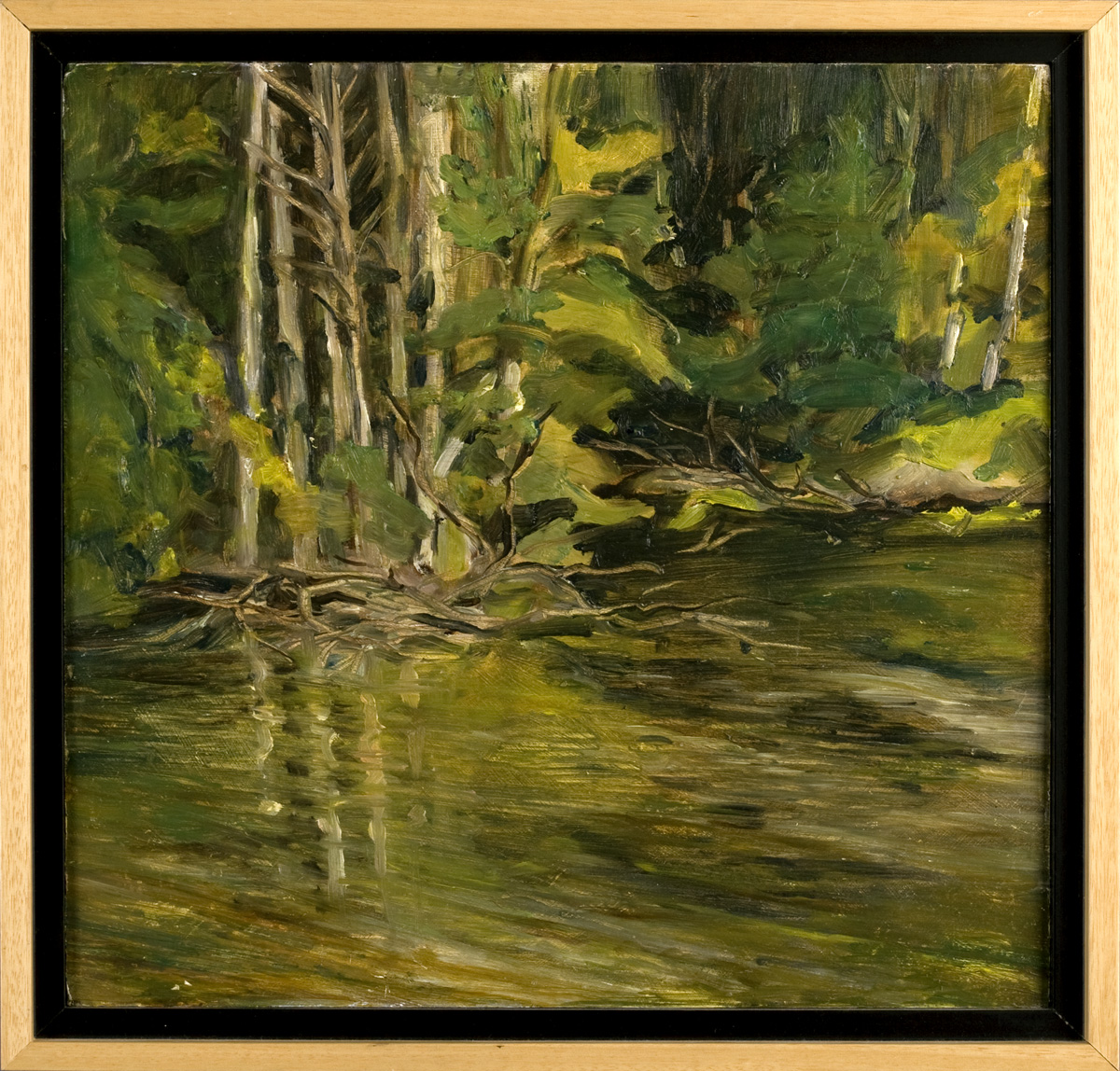 Appraisal: JOYCE ELY-WALKER AMERICAN CONTEMPORARY SWEET BRIAR SUITE LAKE STUDIES AND