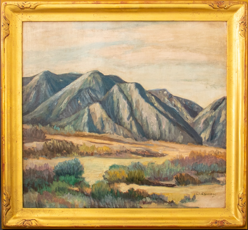 Appraisal: LIONEL LOUIS EDWARDS 'CALIFORNIA LANDSCAPE' OIL Lionel Louis Edwards American