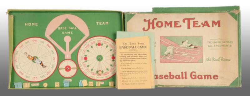 Appraisal: Lot of Vintage Baseball Games Description Includes one Home Team