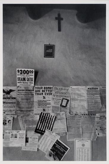 Appraisal: ROBERT FRANK b New Mexico - Gelatin silver print printed