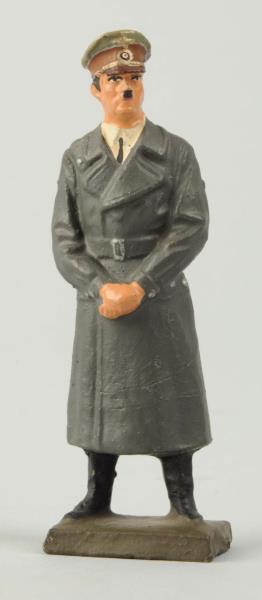 Appraisal: Lineol cm Adolph Hitler Standing in rain coat Condition Excellent