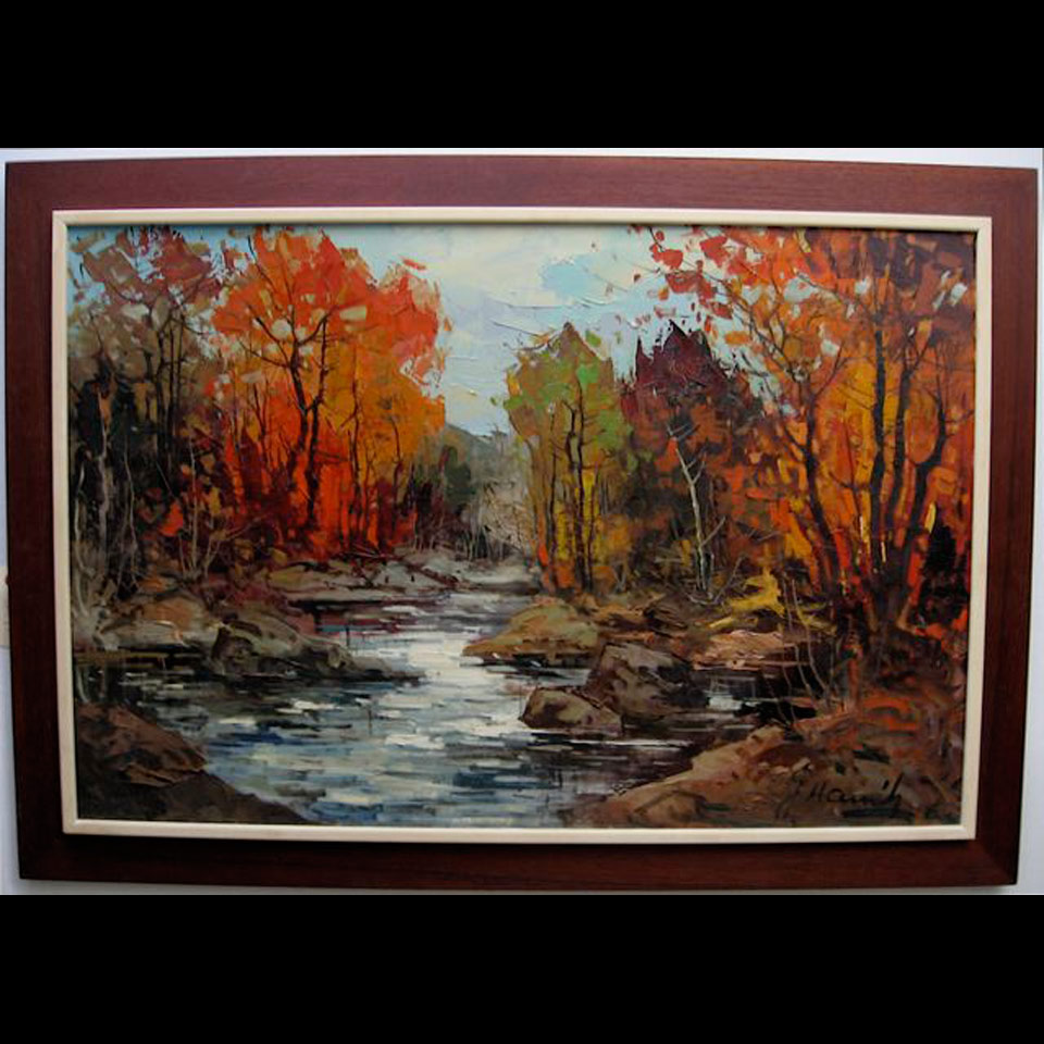 Appraisal: AUTUMN IN THE LAURENTIANS GORDON GEZA MARICH - CANADIAN OIL