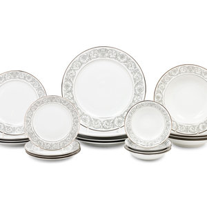 Appraisal: A Rosenthal Porcelain Dinner Service comprising dinner plates salad plates