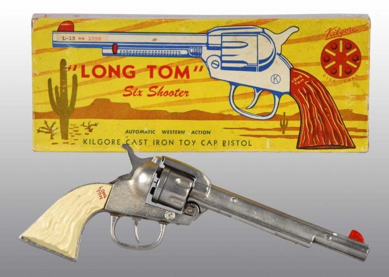 Appraisal: Kilgore Long Tom Cap Gun Description One crack in one