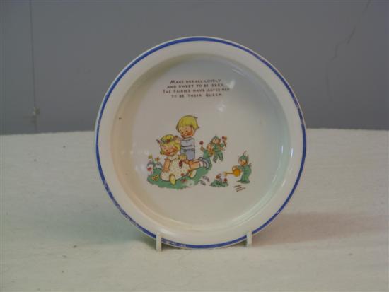 Appraisal: Shelley Mabel Lucy Attwell baby dish with motto Make her