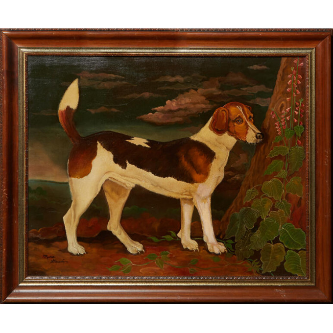 Appraisal: Myra Gaudin - New Orleans The Beagle late th st