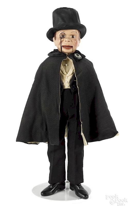 Appraisal: Effanbee composition Charlie McCarthy doll Effanbee composition Charlie McCarthy doll