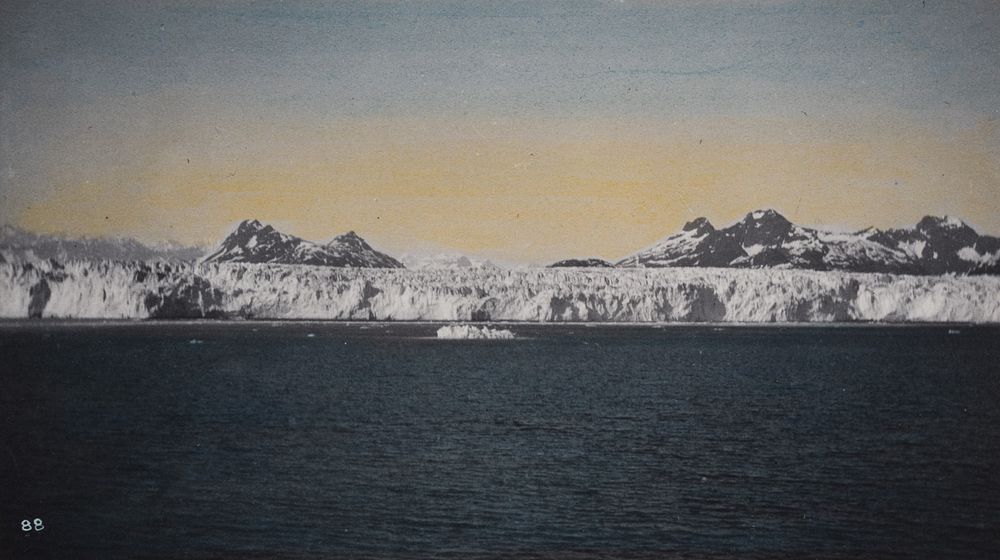 Appraisal: Edward Curtis Columbia Glacier - Prince William Sound Harriman Expedition