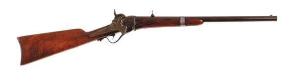 Appraisal: RARE ENGRAVED SHARPS MODEL SPORTING CARBINE Cal SN - rnd