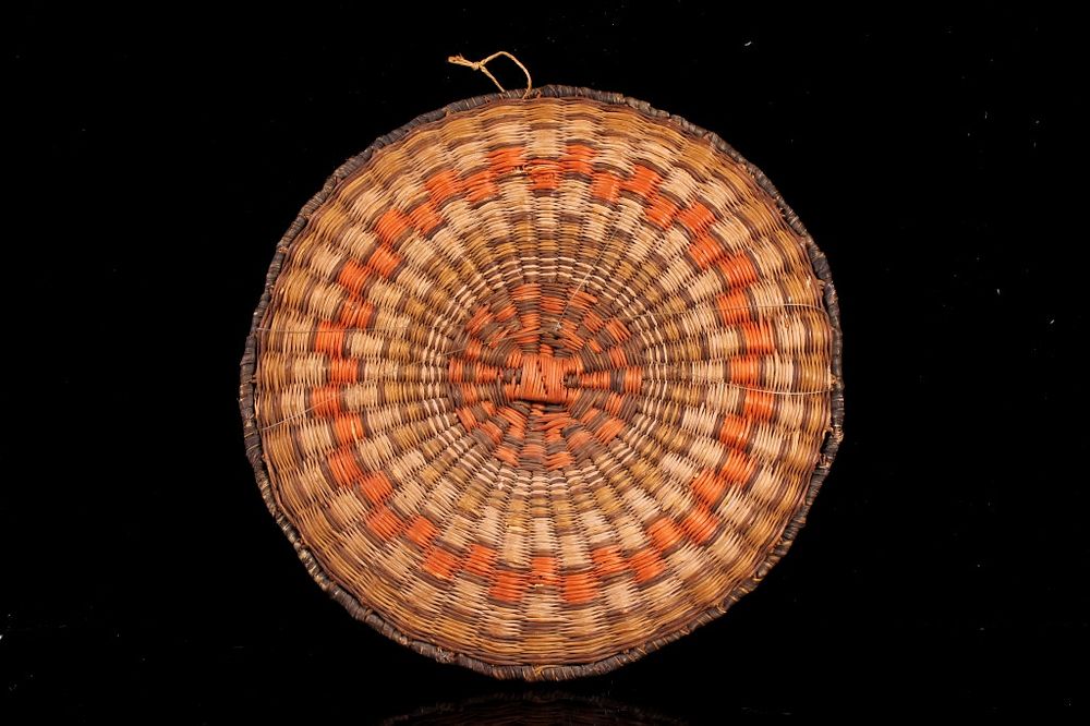 Appraisal: Hopi Third Mesa Wicker Drying Basket c 's For your