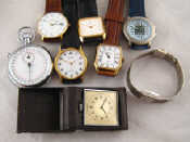 Appraisal: A mixed lot of seven wrist watches including two by