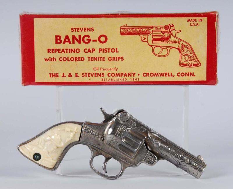 Appraisal: Stevens Bang-O Cap Gun Description Includes box Condition Very Good