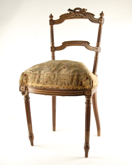 Appraisal: A th C French Ballroom Chair in the classical style