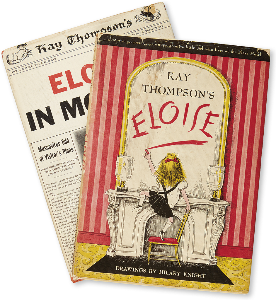 Appraisal: CHILDREN'S LITERATURE THOMPSON KAY Eloise Eloise in Moscow Together volumes