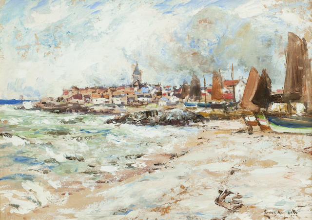 Appraisal: James Kay RSA RSW British - East Coast Harbour probably