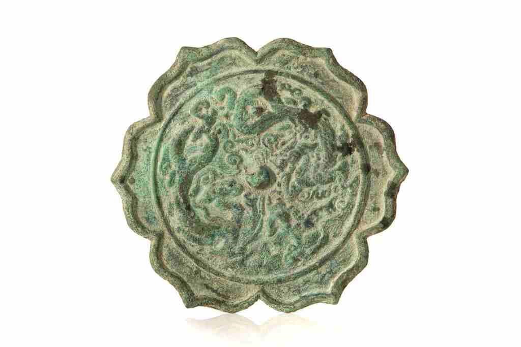 Appraisal: Chinese Song dynasty - AD Hexagonal lobed body cast with