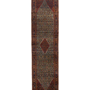 Appraisal: A Malayer Wool Runner Early th Century feet inches x