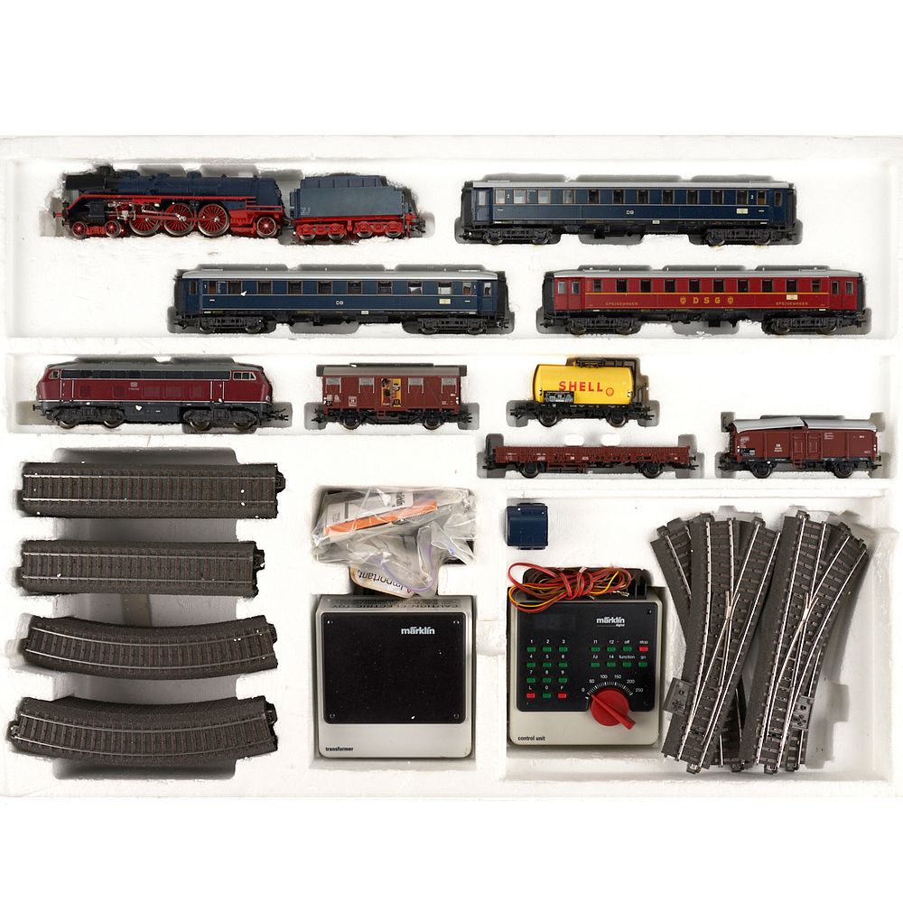 Appraisal: Marklin HO Scale Premium Digital Train Set Marklin HO scale