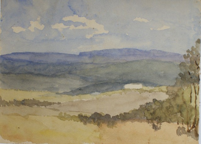 Appraisal: Emma Minnie Boyd - Ten Landscapes watercolour various x cm