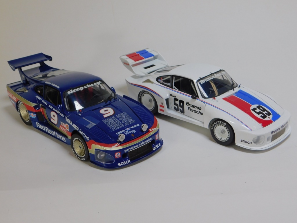 Appraisal: PC EXOTO RACING PORSCHE DIECAST CAR Includes two models one