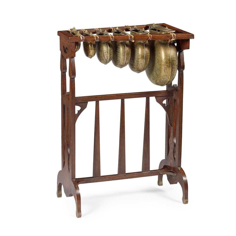 Appraisal: GEORGE HENRY WALTON - ATTRIBUTED DESIGNER ARTS CRAFTS XYLOPHONE CIRCA