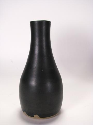 Appraisal: Gordon and Jane Martz Veedersberg pottery vase '' brown marked