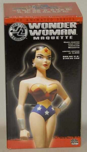 Appraisal: DC Direct Wonder Woman Maquette in Box Circa Porcelain Limited