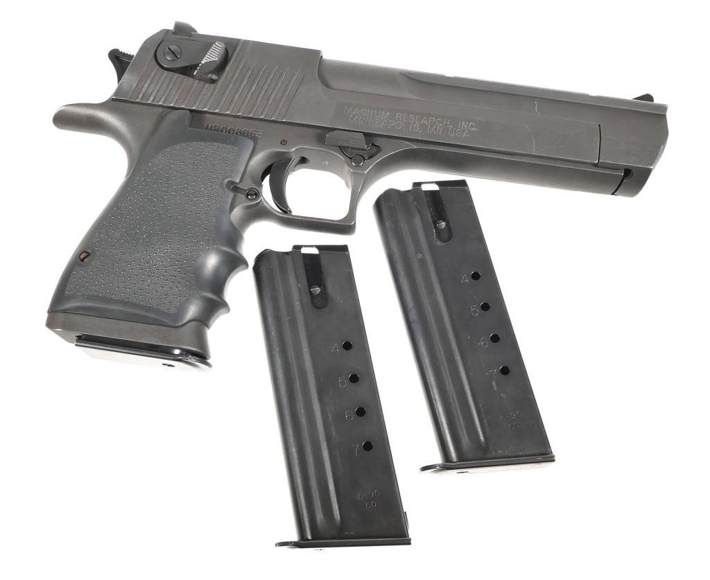 Appraisal: Magnum Research AE Desert Eagle semi automatic pistol Barrel measures