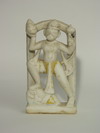 Appraisal: STONE CARVING - Hand carved marble Indo-Persian carving depicting a